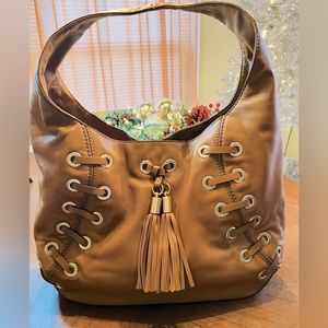 Michael KORS Camel Tan Shoulder Handbag